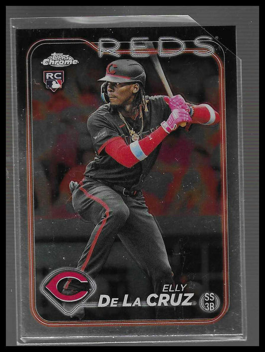 2024 Topps Chrome #44 Elly De La Cruz RC