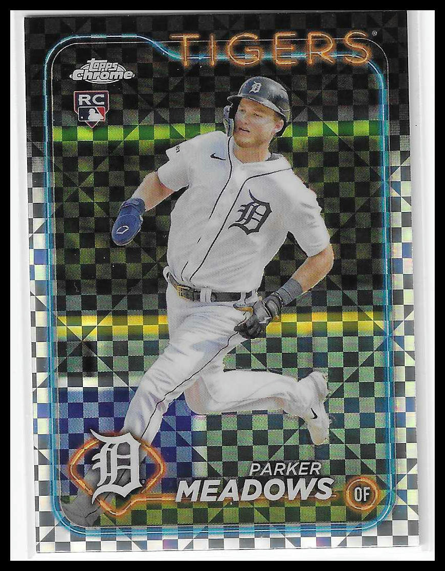 2024 Topps Chrome #271 Parker Meadows X-Fractor RC