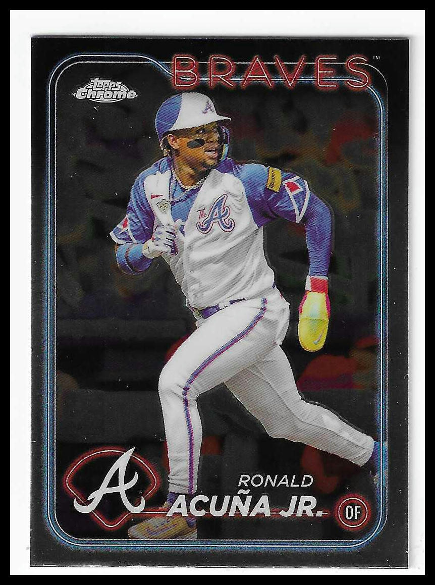 2024 Topps Chrome #250 Ronald Acuña Jr. Refractor