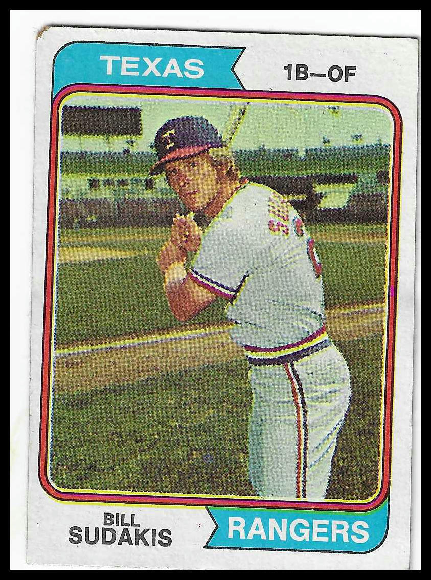 1974 Topps #63 Bill Sudakis