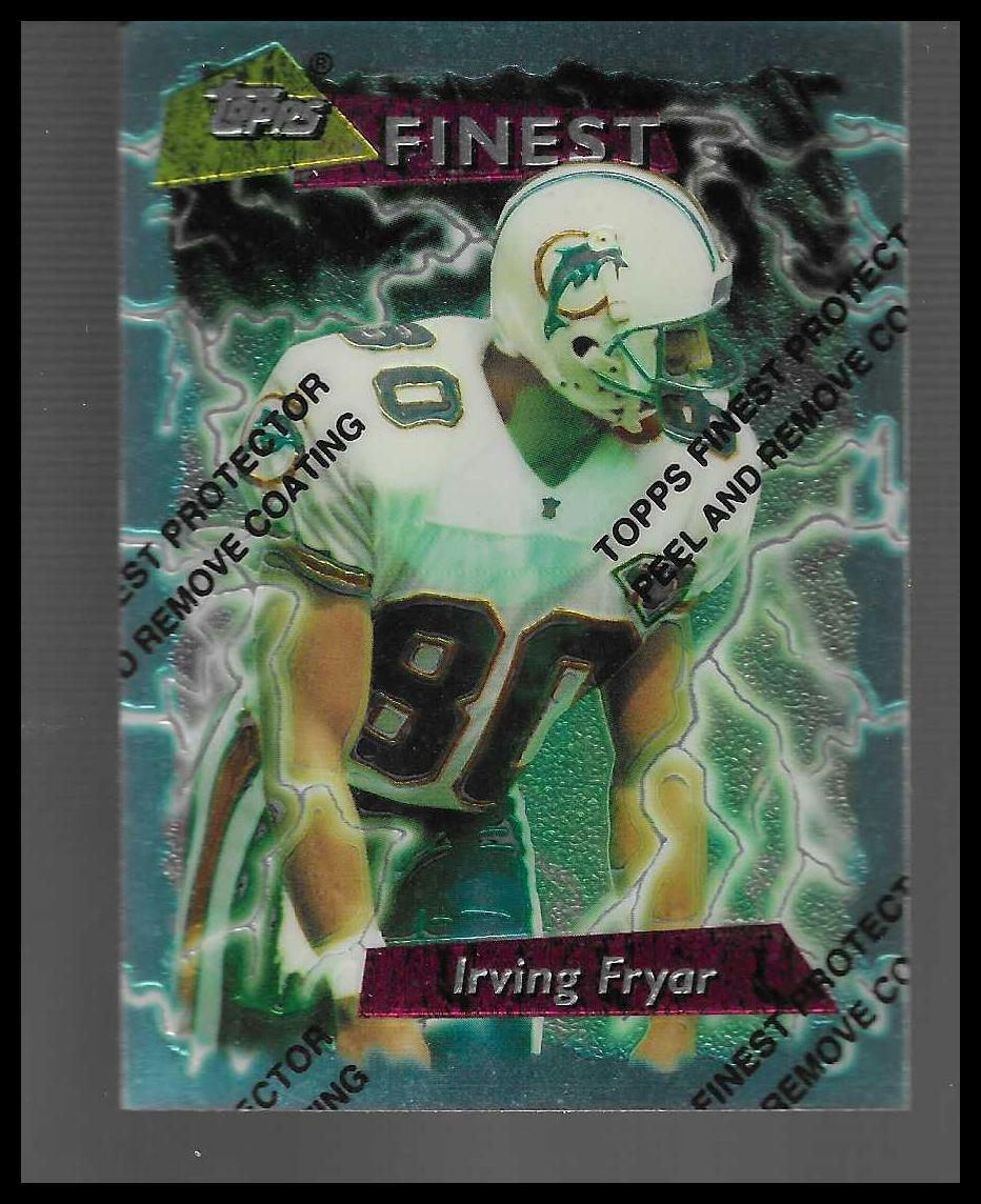 1995 Topps Finest #143 Irving Fryar Refractor