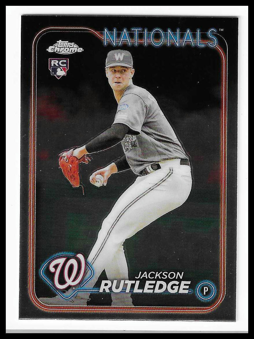 2024 Topps Chrome #42 Jackson Rutledge Refractor