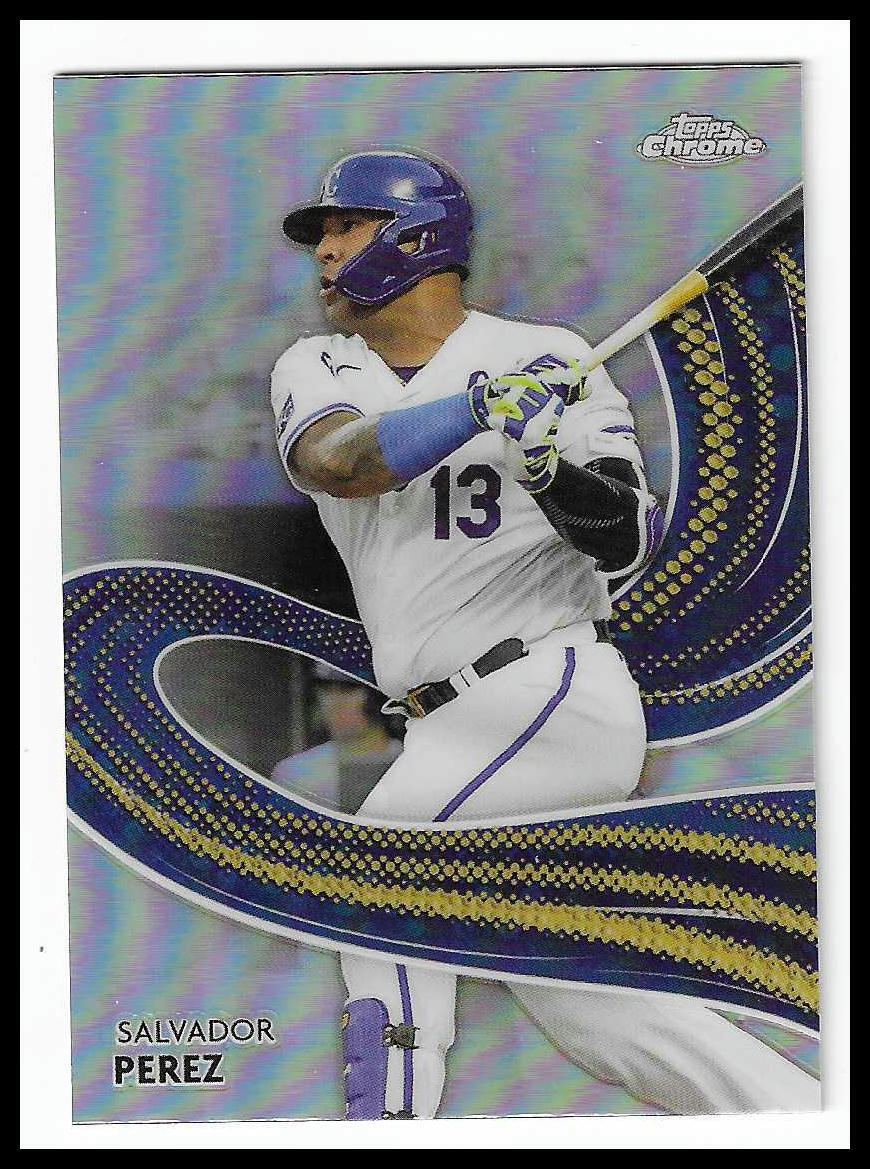 2024 Topps Chrome #S-19 Salvador Perez Strokes