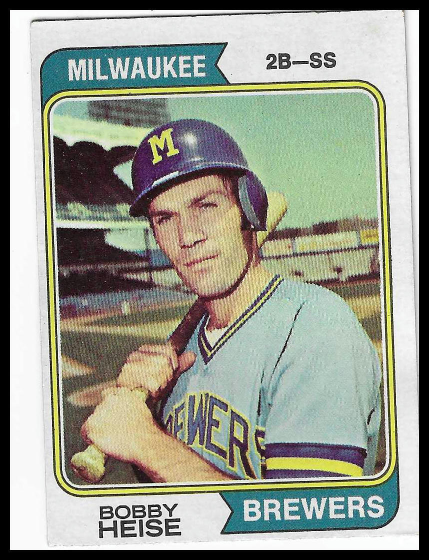 1974 Topps #51 Bobby Heise