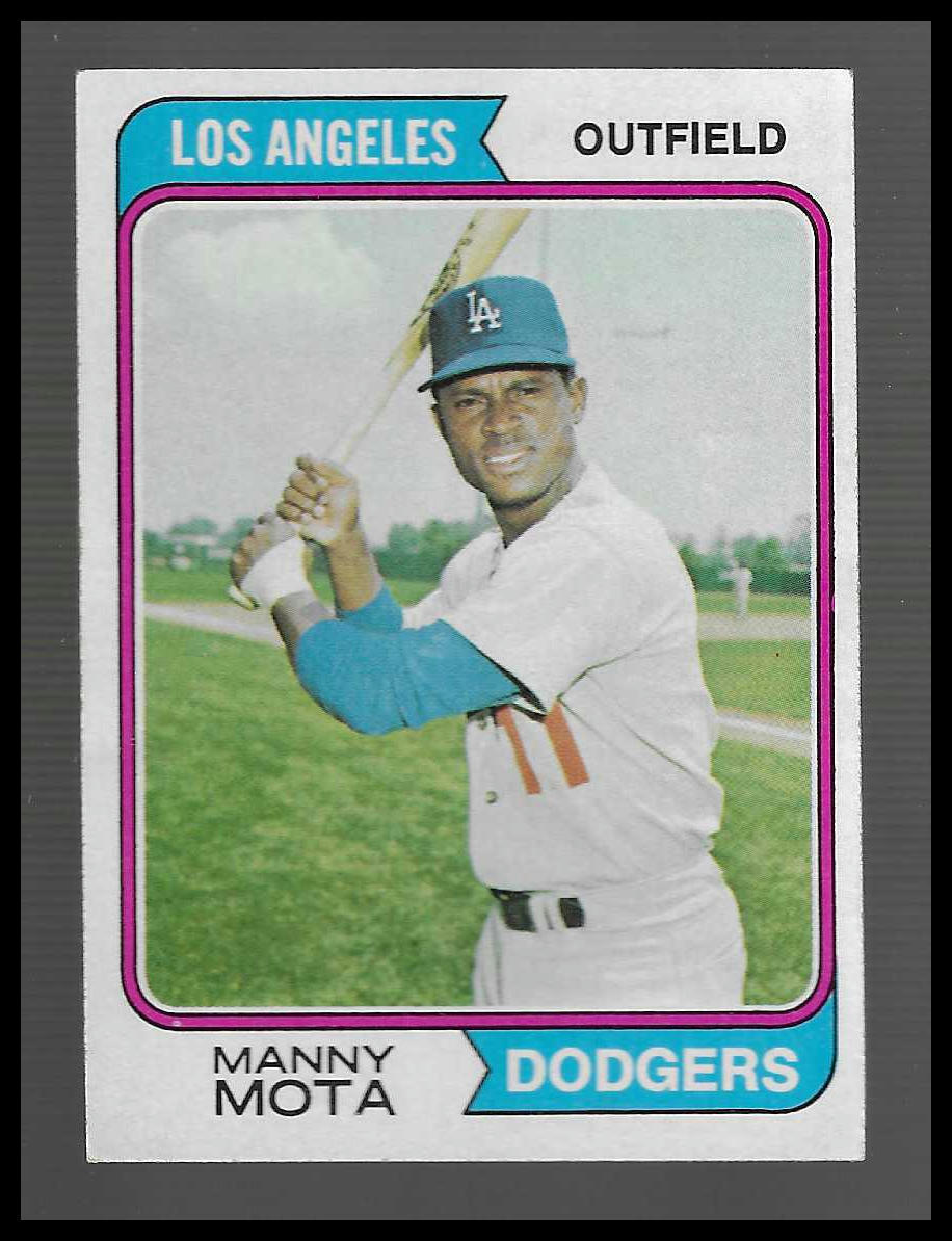 1974 Topps #368 Manny Mota