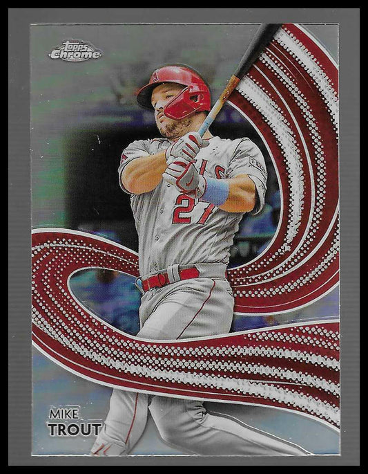 2024 Topps Chrome #S-1 Mike Trout Strokes