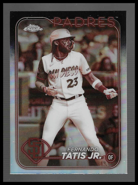 2024 Topps Chrome #263 Fernando Tatis Jr. Sepia Refractor