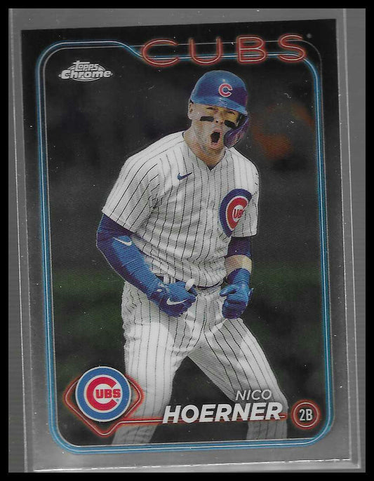 2024 Topps Chrome #141 Nico Hoerner Refractor