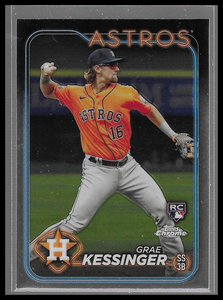 2024 Topps Chrome Silver Base Card #226 Grae Kessinger