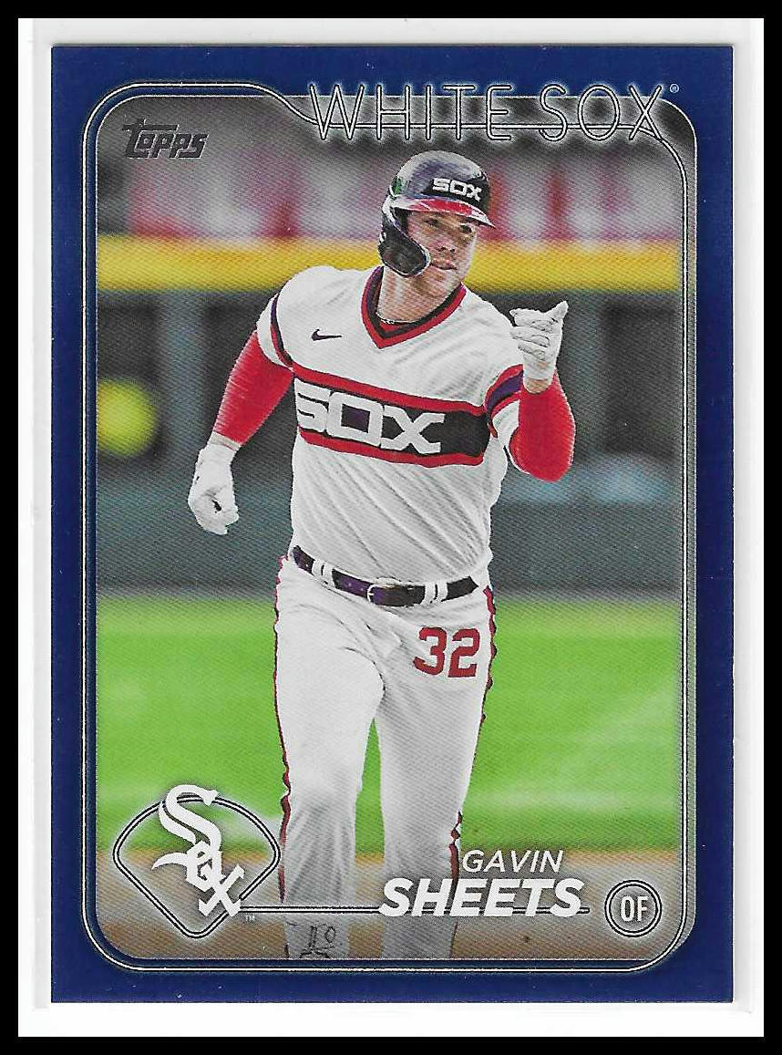 2024 Topps Series two #629 Gavin Sheets Royal Blue