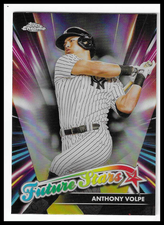 2024 Topps Chrome #FS-5 Anthony Volpe Future Stars