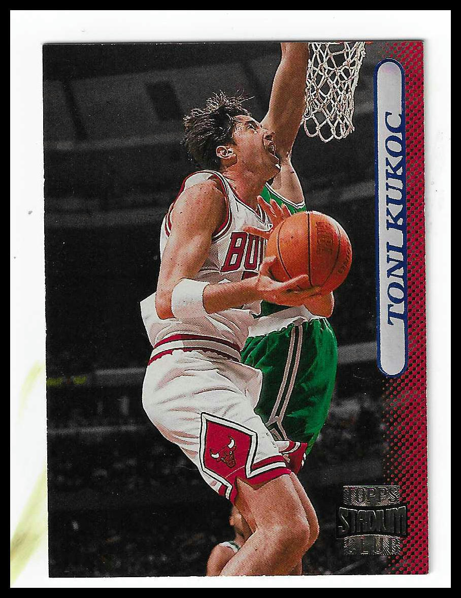 1996-97 Stadium Club #35 Toni Kukoc Matrix