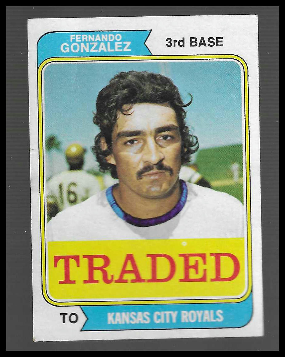 1974 Topps #649T Fernando Gonzalez Traded