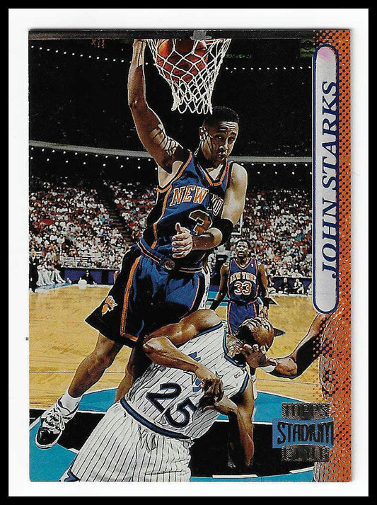 1996-97 Stadium Club #39 John Starks Matrix