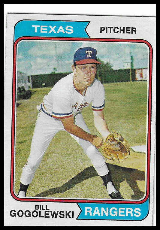 1974 Topps #242 Bill Gogolewski