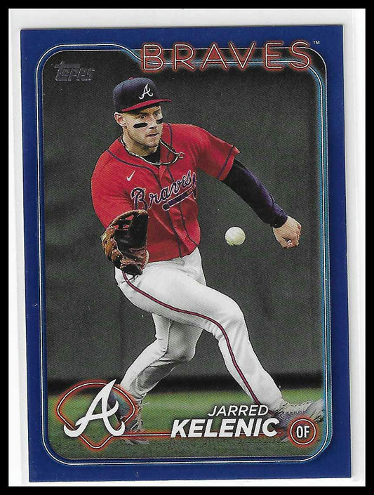 2024 Topps - Royal Blue #444 Jarred Kelenic Royal Blue