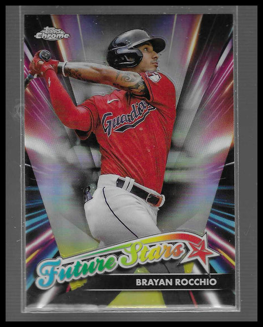 2024 Topps Chrome #FS-20 Brayan Rocchio Future Stars