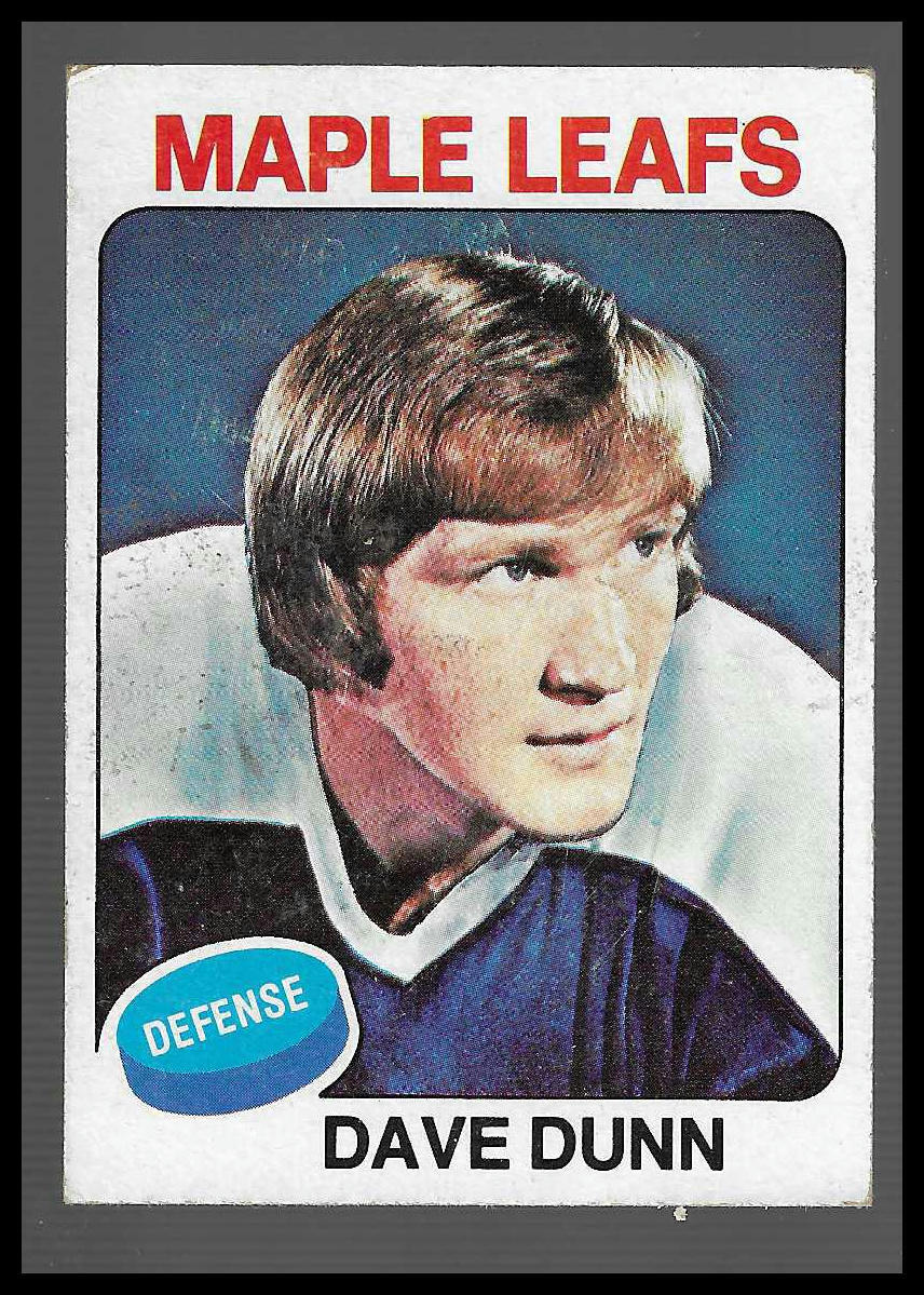 1975-76 Topps #187 Dave Dunn