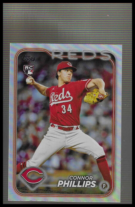 2024 Topps #670 Connor Phillips rainbow foil