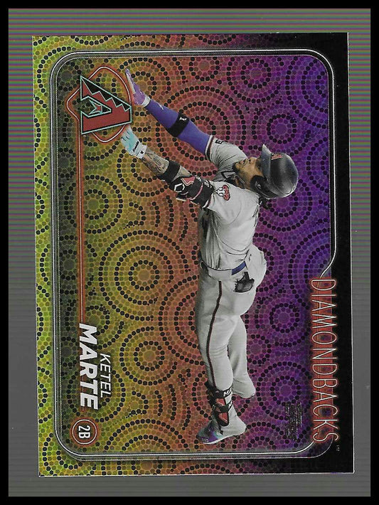 2024 Topps #597 Ketel Marte Holiday (Series Two)