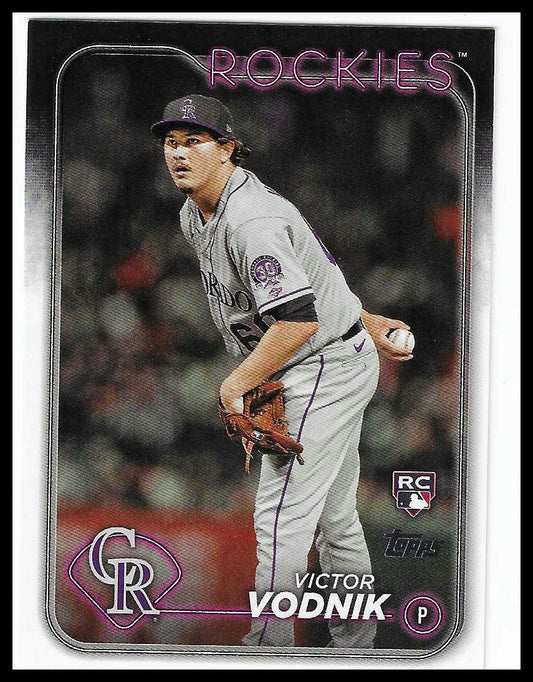 2024 Topps #607 Victor Vodnik