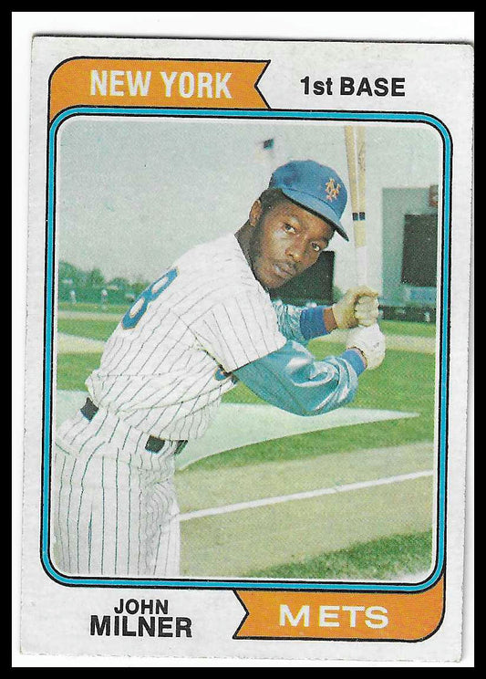 1974 Topps #234 John Milner