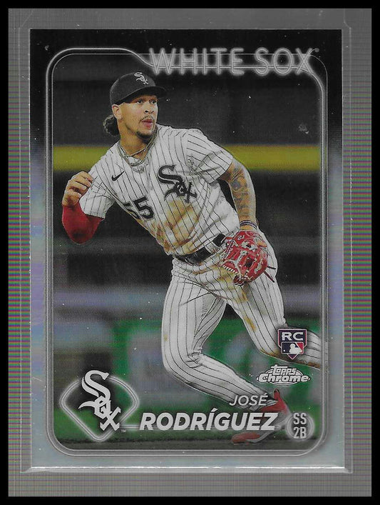 2024 Topps Chrome #115 José Rodríguez Refractor