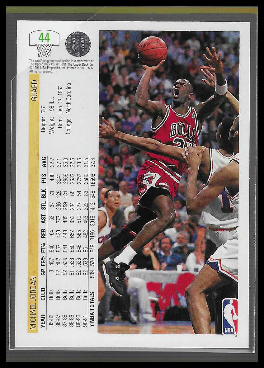 1991-92 Upper Deck #44 Michael Jordan