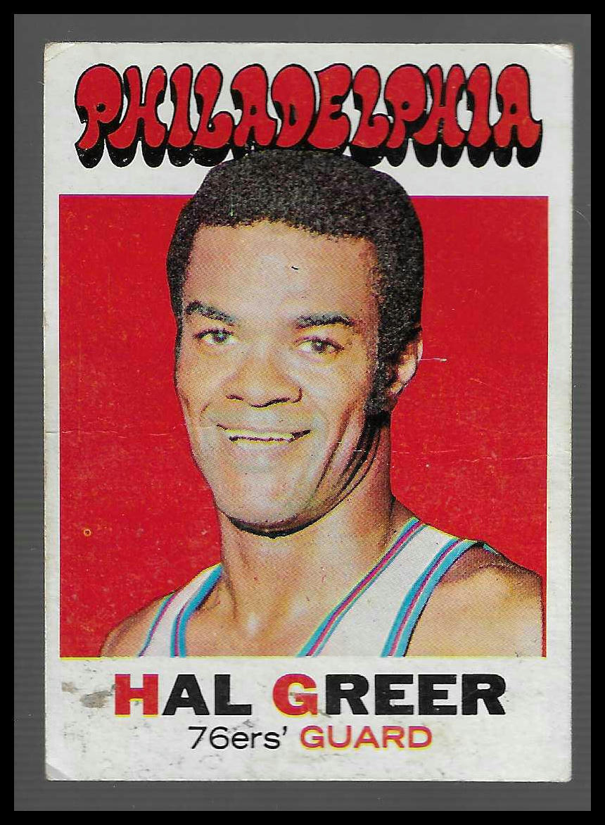 1971-72 Topps #60 Hal Greer