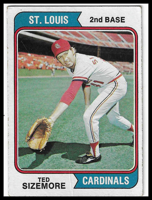 1974 Topps #209 Ted Sizemore