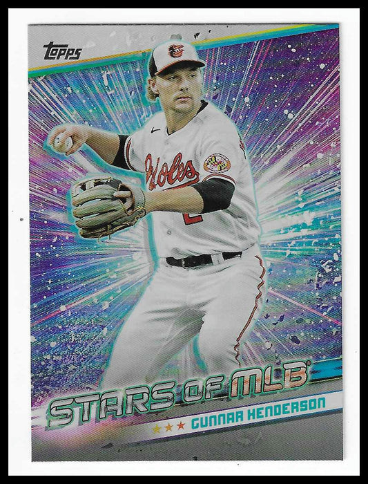 2024 Topps - Stars of MLB #SMLB-33 Gunnar Henderson Stars of MLB