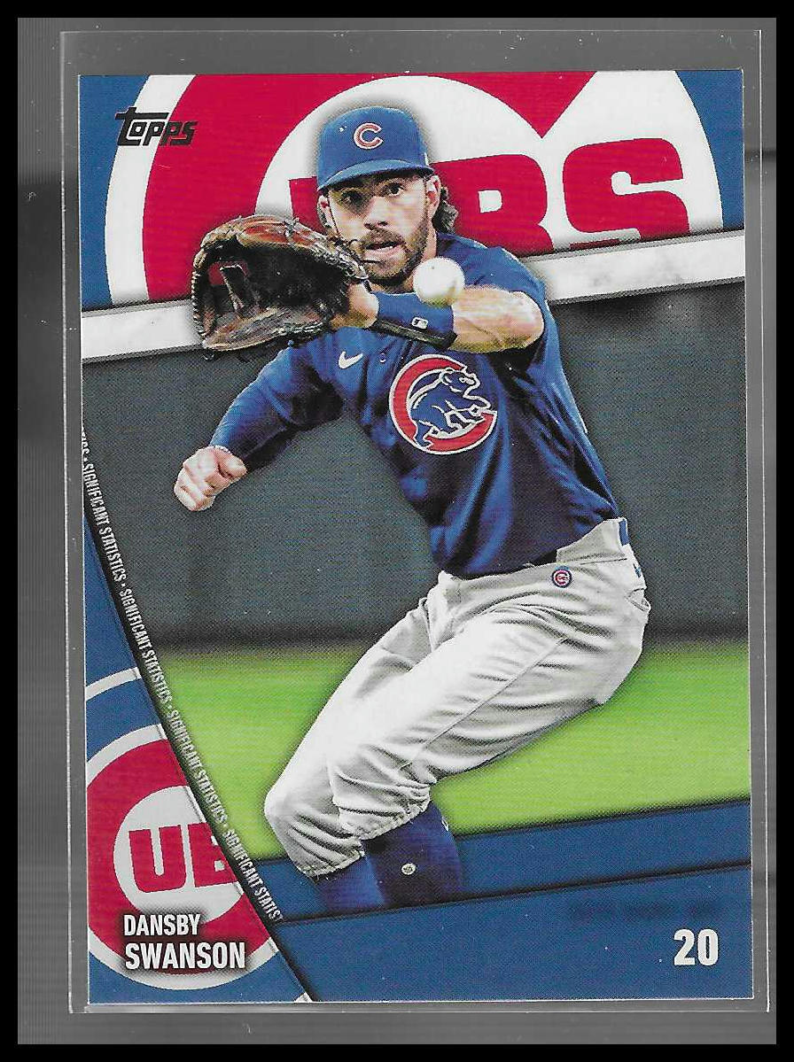 2024 Topps #SS-16 Dansby Swanson Significant Statistics