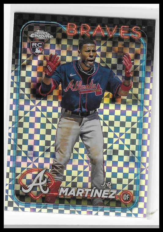 2024 Topps Chrome #294 J.P. Martínez X-Fractor RC