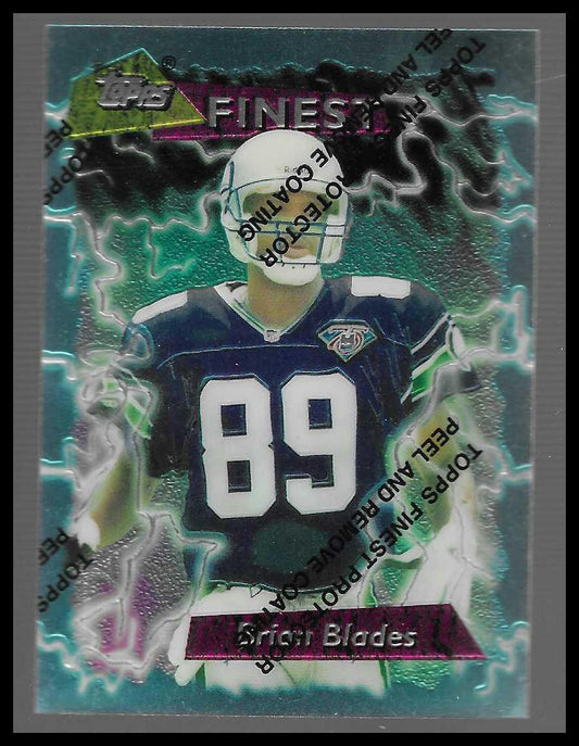 1995 Topps Finest #45 Brian Blades