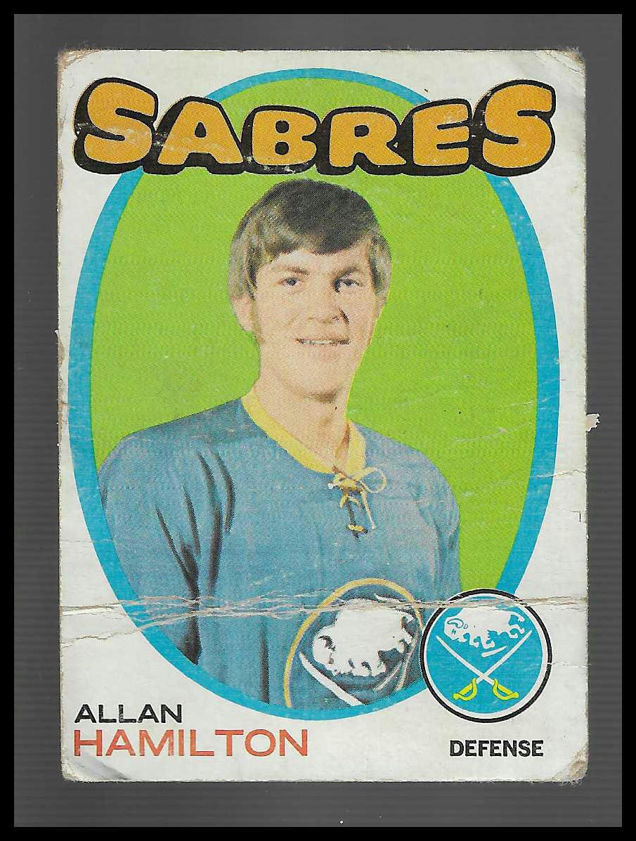 1971-72 Topps #49 Allan Hamilton