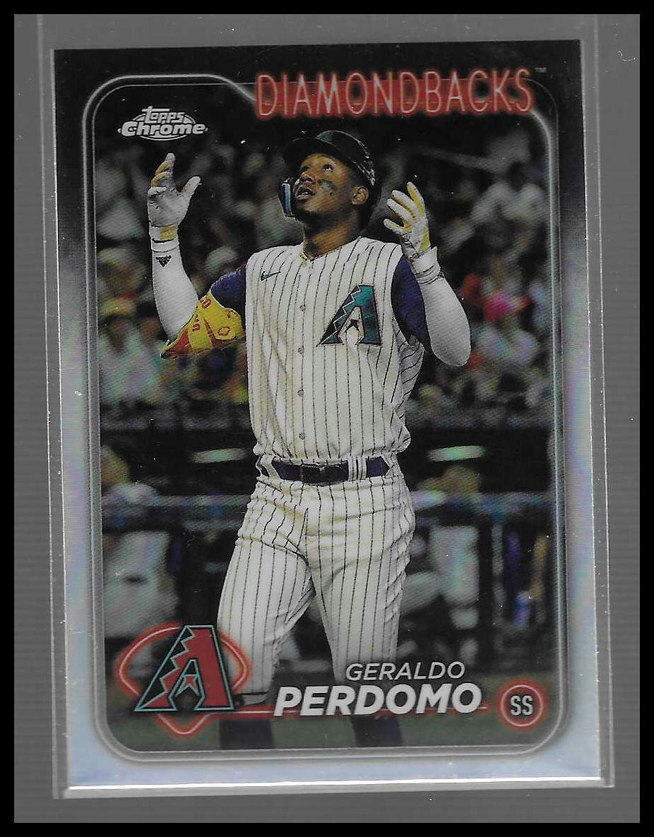 2024 Topps Chrome #288 Geraldo Perdomo Refractor