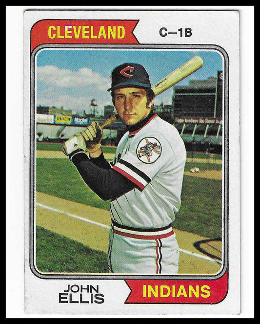 1974 Topps #128 John Ellis