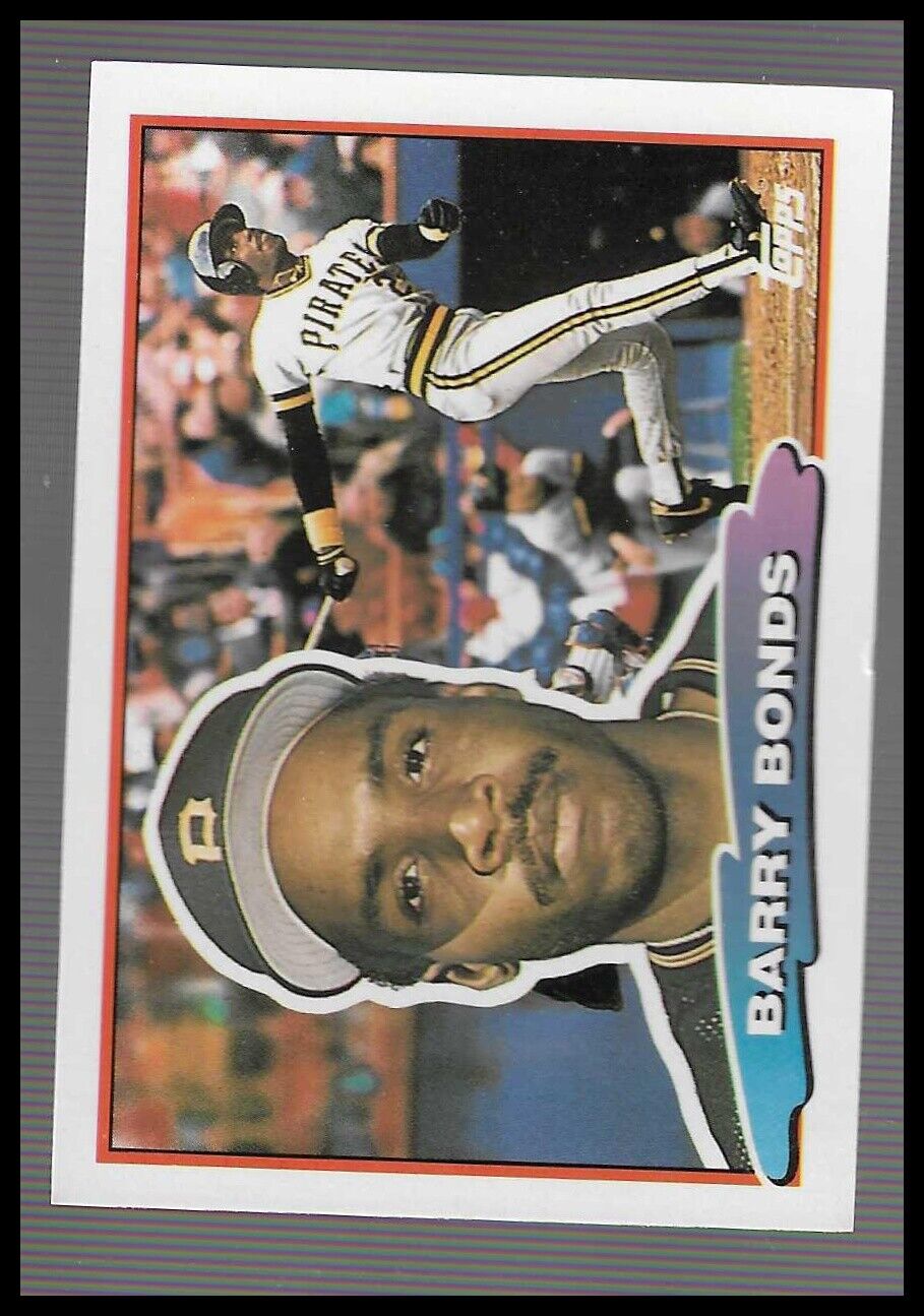 1988 Topps Big #89b Barry Bonds