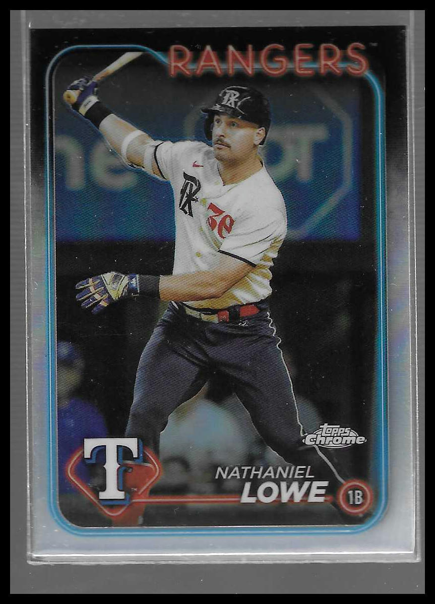 2024 Topps Chrome #252 Nathaniel Lowe Refractor