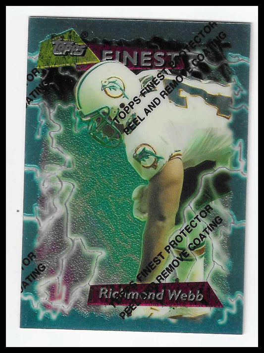 1995 Topps Finest #20 Richmond Webb