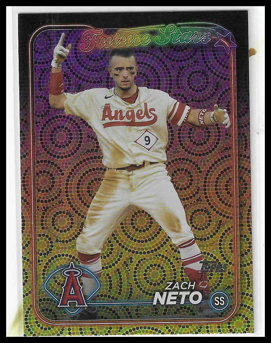 2024 Topps - Holiday (Series Two) #545 Zach Neto Holiday (Series Two)