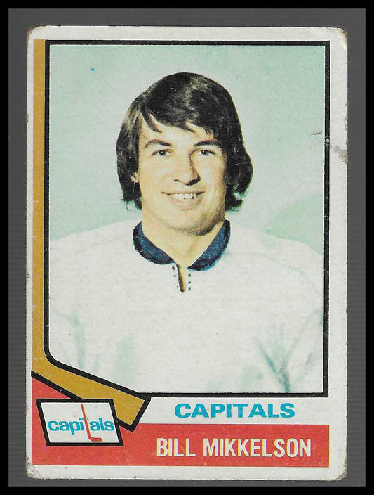 1974-75 Topps #23 Bill Mikkelson