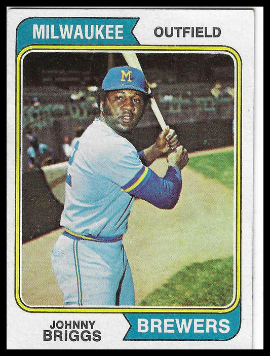 1974 Topps #218 Johnny Briggs