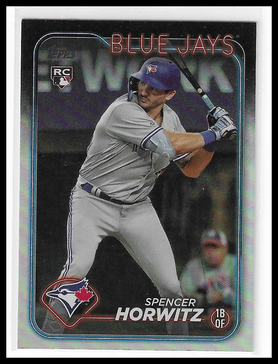 2024 Topps - Rainbow Foil #172 Spencer Horwitz Rainbow Foil