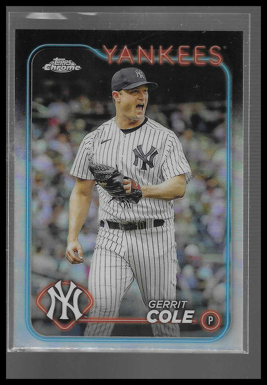 2024 Topps Chrome #164 Gerrit Cole Refractor