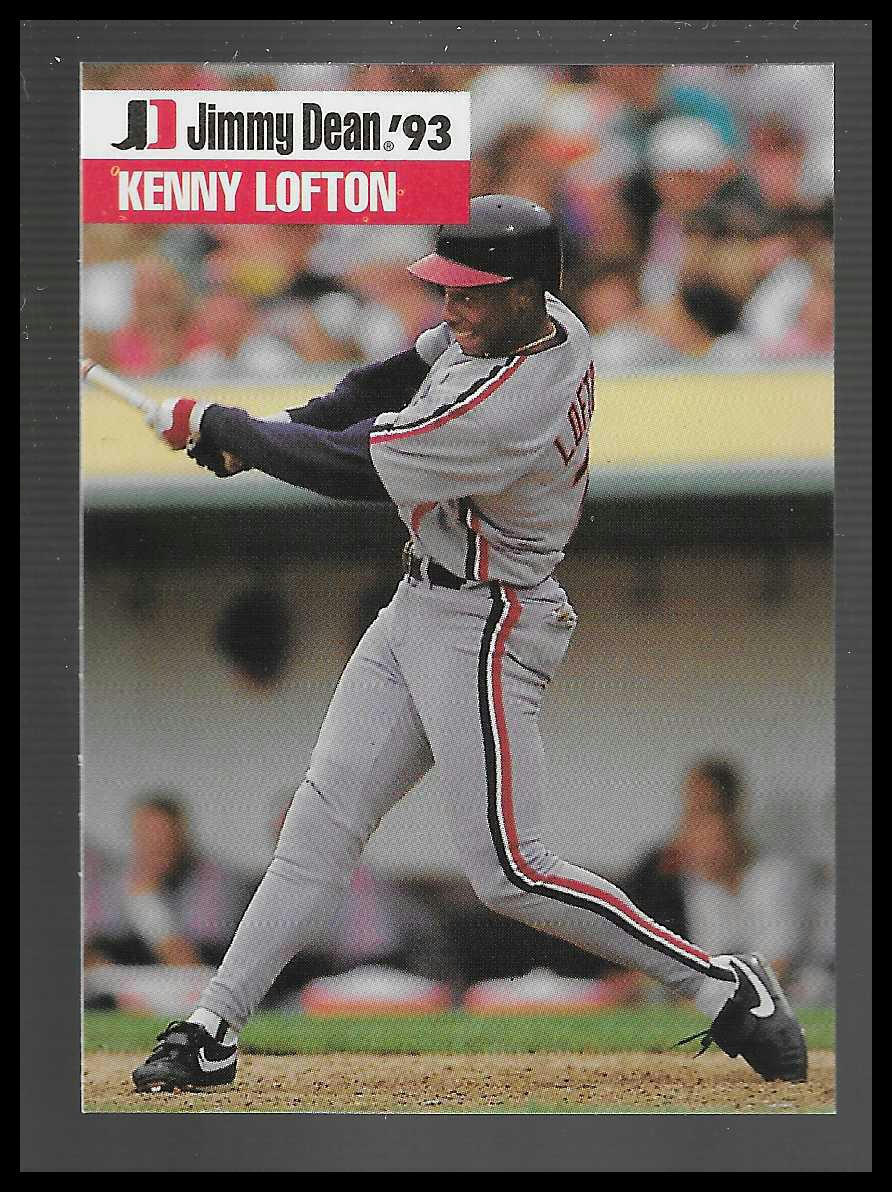 1993 Jimmy Dean #23 Kenny Lofton