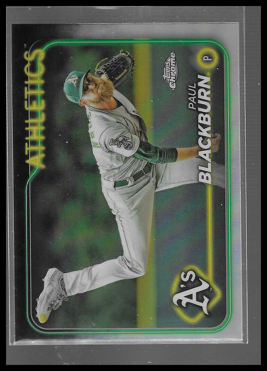 2024 Topps Chrome #43 Paul Blackburn Refractor