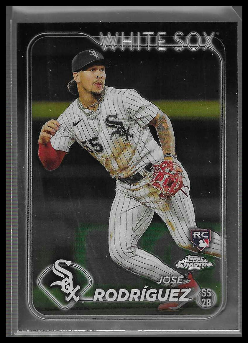 2024 Topps Chrome #115 José Rodríguez Refractor