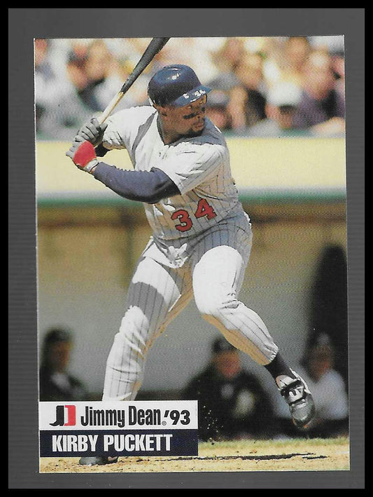 1993 Jimmy Dean #13 Kirby Puckett