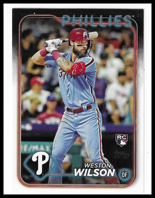 2024 Topps #658 Weston Wilson